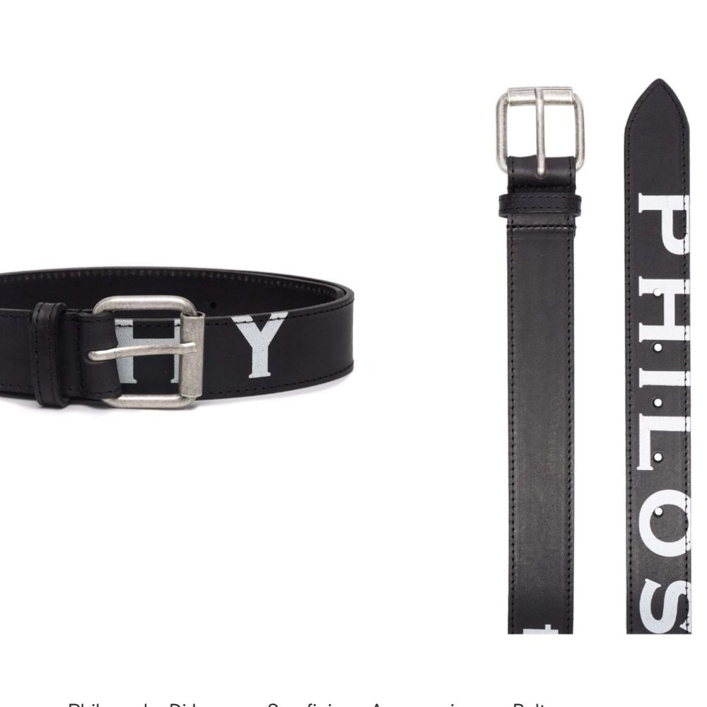 PHILOSOPHY | Di Lorenzo Serafini logo-print belt